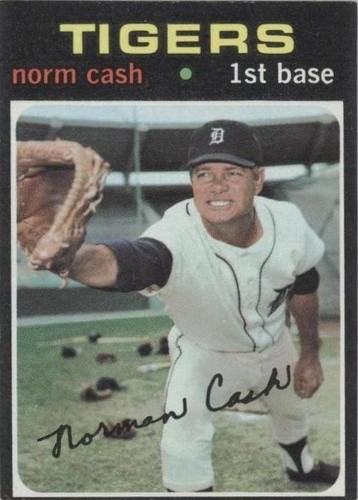 1971 Topps - Norm Cash #599