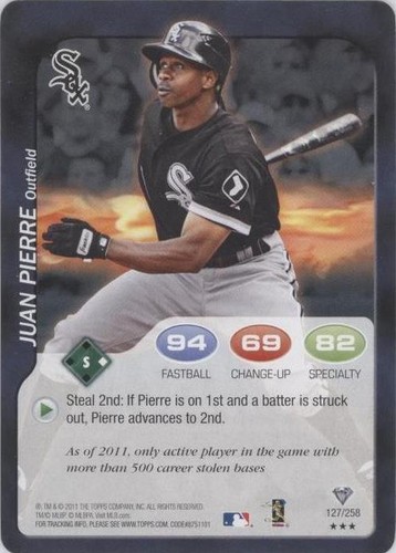 2011 Topps Attax - Juan Pierre #127