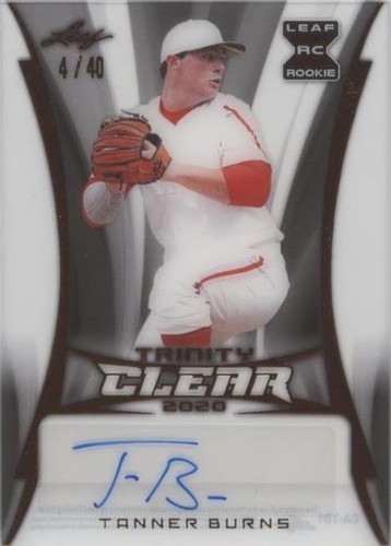 2020 Leaf Trinity - Tanner Burns #CA-TB1