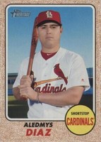 2017 Topps Heritage - Aledmys Diaz #492