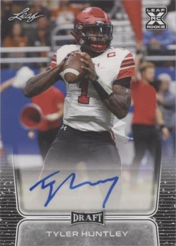 2020 Leaf Draft Tyler Huntley #BA-TH2