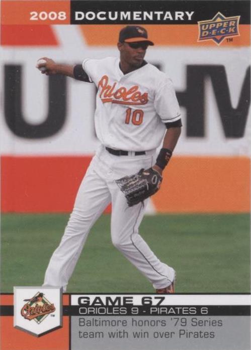 Documental Upper Deck 2008 - Adam Jones #1837