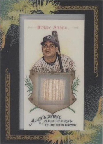 2008 Topps Allen & Ginter's - Bobby Abreu #AGR-BA