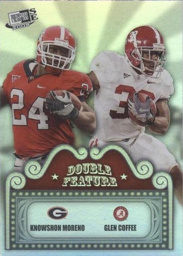 2009 Press Pass Signature Edition Glen Coffee Knowshon Moreno #DF-4