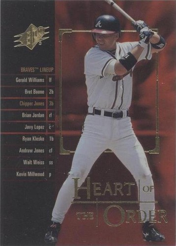 2000 SPx - Chipper Jones #H-12