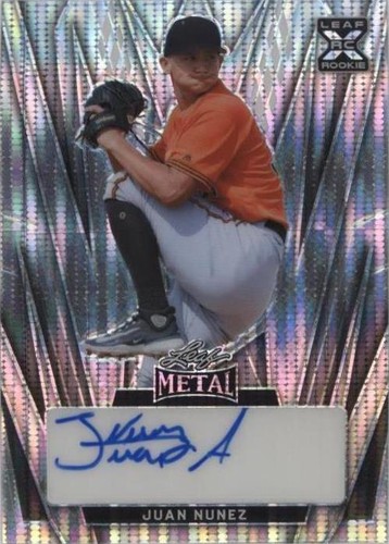 2024 Leaf Metal - Juan Nunez #BA-JN1