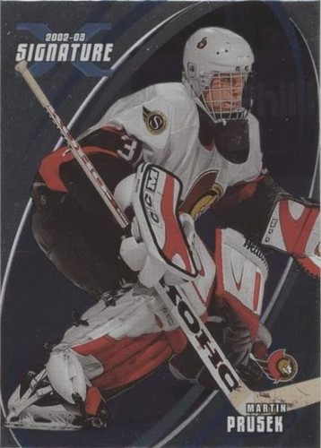 2002-03 In the Game Be A Player Signature Series - Martin Prusek #111