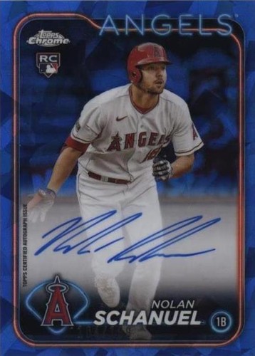 2024 Topps Chrome Sapphire Edition - Nolan Schanuel #CSA-NS