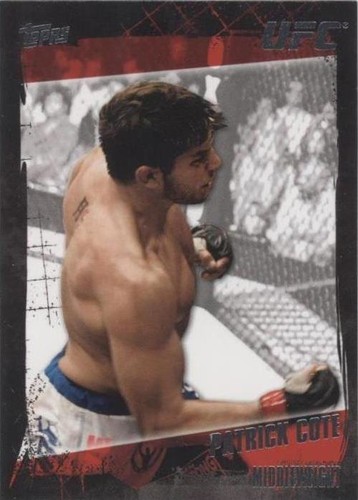 2010 Topps UFC Series 4 - Patrick Cote #105
