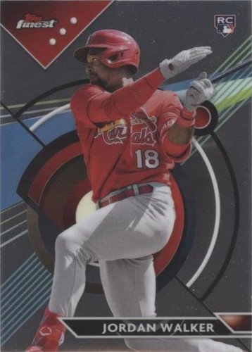 2023 Topps Finest - Jordan Walker #60