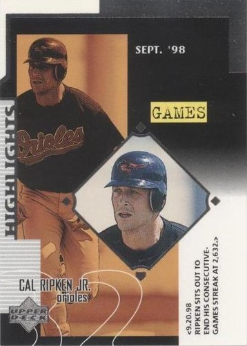 1999 Upper Deck - Cal Ripken #530