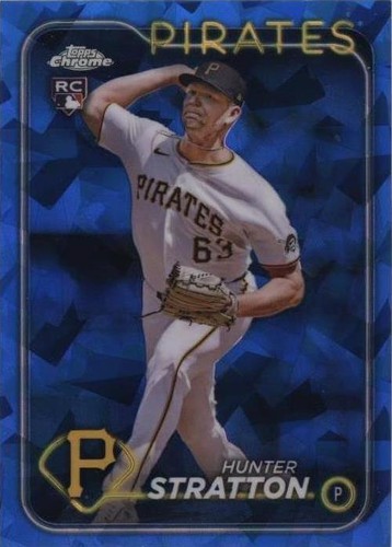 2024 Topps Chrome Update Series Sapphire Edition - Hunter Stratton #USCS348