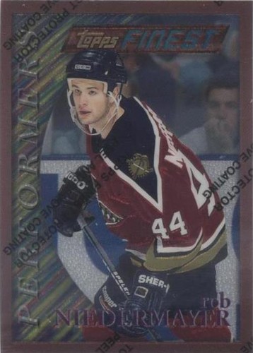 1995-96 Topps Finest - Rob Niedermayer #98