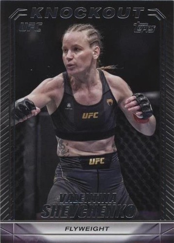 2024 Topps UFC Knockout - Valentina Shevchenko #72