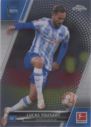 2021-22 Topps Chrome Bundesliga Lucas Tousart #7