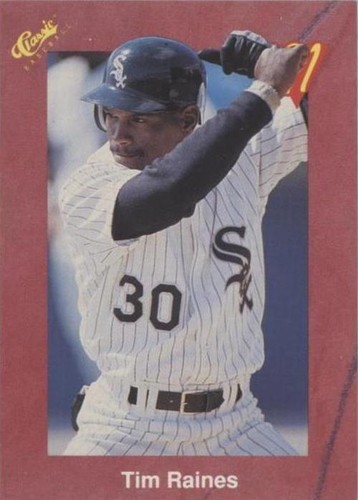 1991 Classic Update Red Travel Edition - Tim Raines #T9