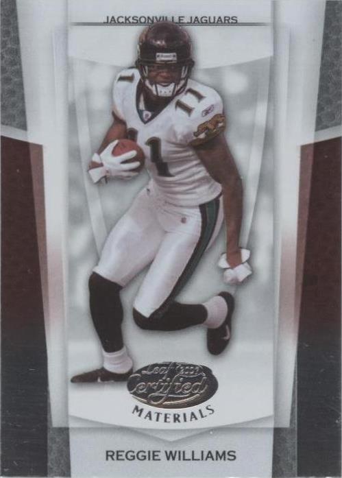 2007 Leaf Certified Materials Reggie Williams #126