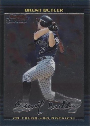 2002 Bowman Chrome - Brent Butler #302