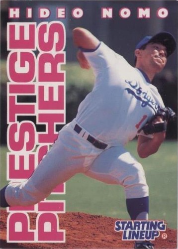 1996 Starting Lineup Cards - Hideo Nomo #527-783