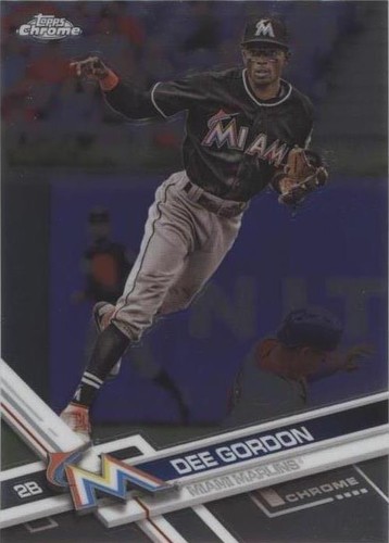 2017 Topps Chrome - Dee Gordon #41