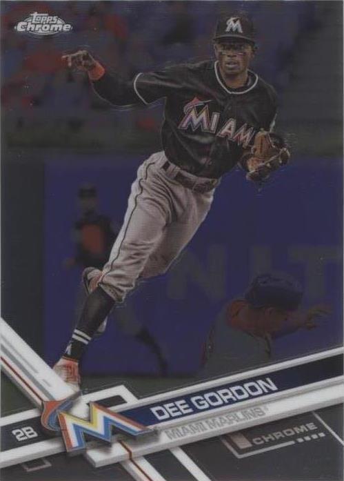 2017 Topps Chrome - Dee Gordon #41