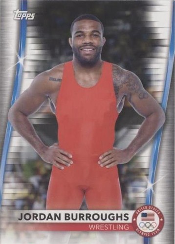 2021 Topps U.S. Olympic & Paralympic Team and Hopefuls - Jordan Burroughs #37