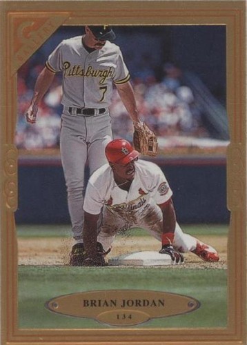 1997 Topps Gallery - Brian Jordan #134