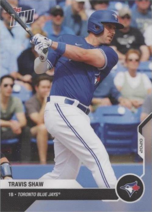 2020 Topps Now Road to Opening Day - Travis Shaw #OD-70