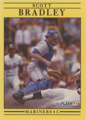 1991 Fleer - Scott Bradley #443