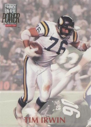 1992 Pro Set Power Tim Irwin #176