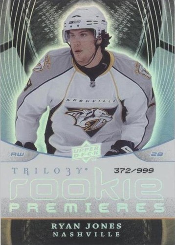 2008-09 Upper Deck Trilogy - Ryan Jones #125