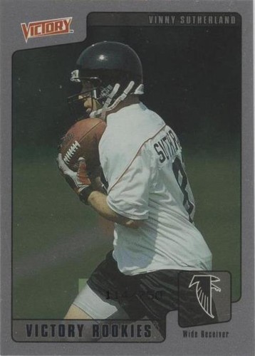 2001 Upper Deck Rookie F/X Vinny Sutherland #333
