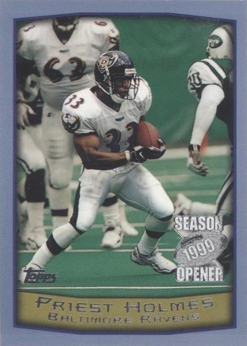 1999 Topps Season Opener Priest Holmes #37
