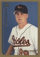 1999 Topps Traded - Mike Paradis #T69