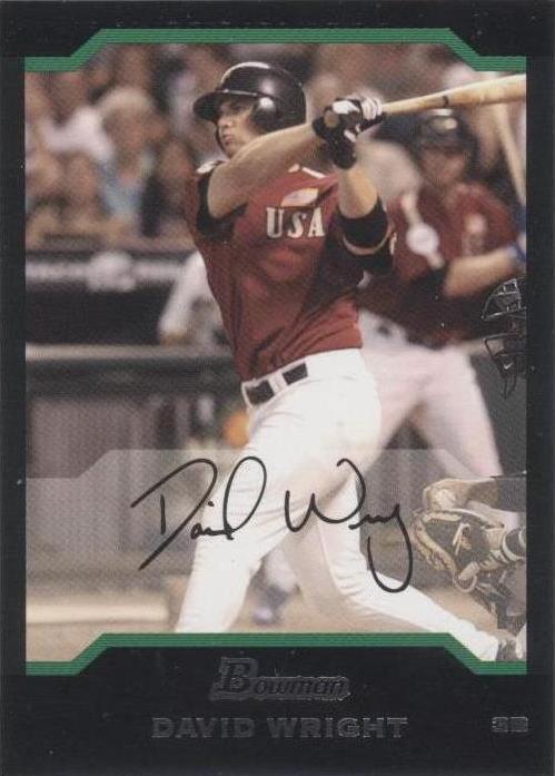 Bowman Draft Picks & Prospects 2004 - David Wright #BDP161