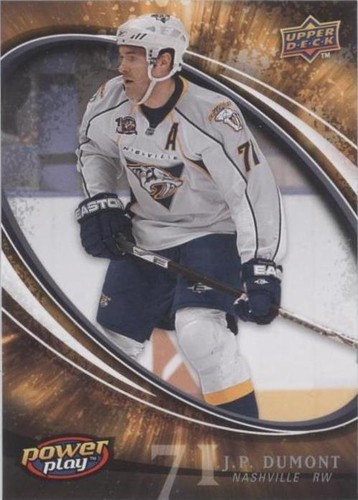 2008-09 Upper Deck Power Play - J.P. Dumont #167