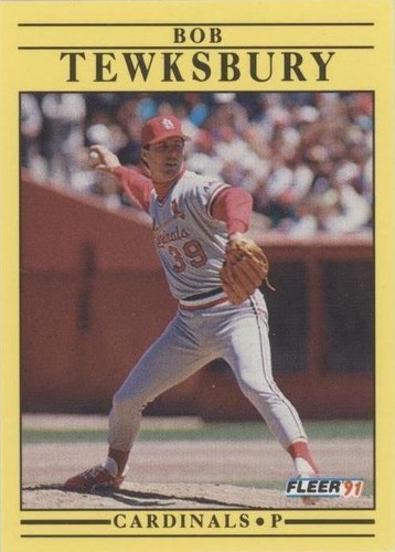 1991 Fleer - Bob Tewksbury #648