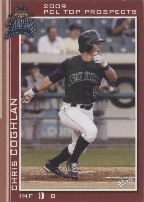 MultiAd Sports Pacific Coast League Top Prospects 2009 - Chris Coghlan #18