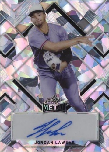 2022 Leaf Metal - Jordan Lawlar #BA-JL2