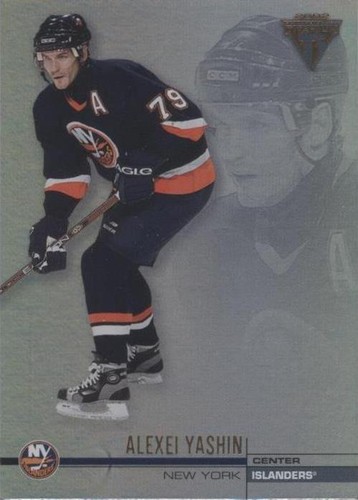 2001-02 Pacific Private Stock Titanium - Alexei Yashin #91
