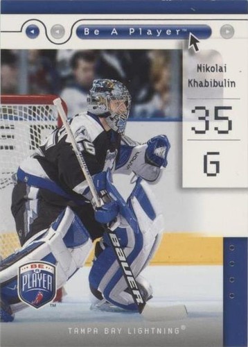 2005-06 Upper Deck Be a Player - Nikolai Khabibulin #81