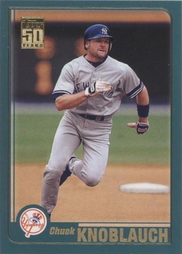 2001 Topps - Chuck Knoblauch #154