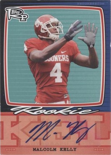 2008 Topps Rookie Progression Malcolm Kelly #PSS-MK