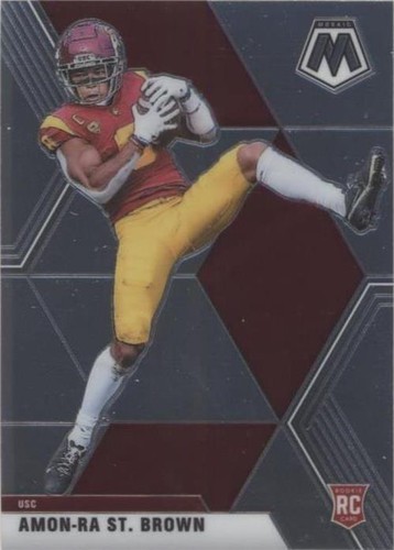 2021 Panini Mosaic Draft Picks Amon-Ra St. Brown #48