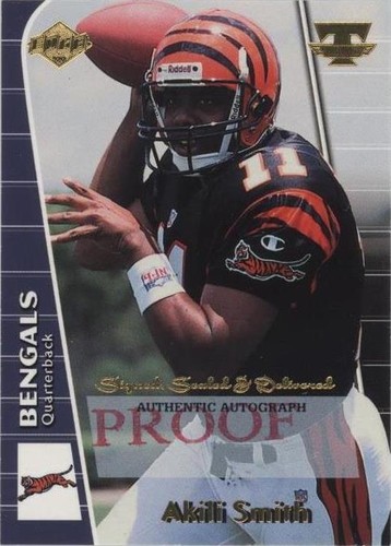 1999 Collector's Edge Triumph Akili Smith #AS