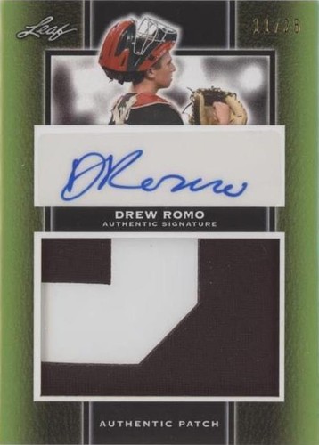 2019 Leaf Perfect Game National Showcase - Drew Romo #PA-DR1