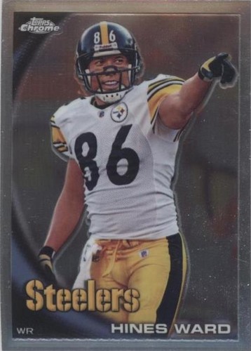 2010 Topps Chrome Hines Ward #C55