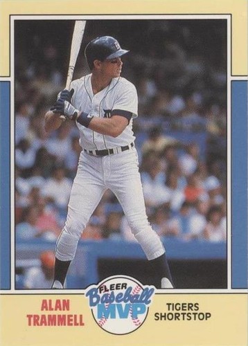 1988 Fleer Baseball MVP - Alan Trammell #39