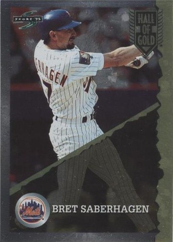 1995 Score - Bret Saberhagen #HG 43