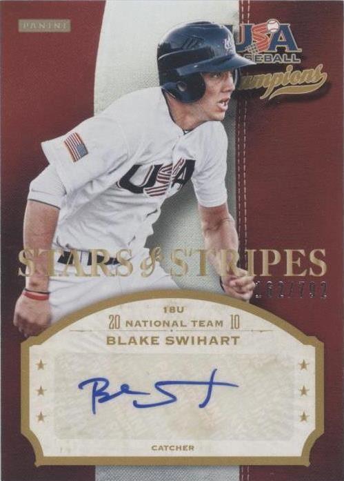 2013 Panini США бейсбол чемпионов - Блейк Свихарт #SWI